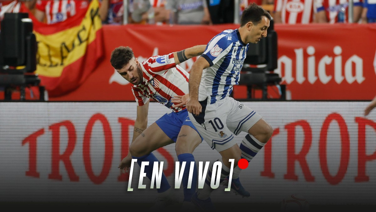 Sigue el Atlético de Madrid vs Real Sociedad EN VIVO. Final de la Copa del Rey (EFE)