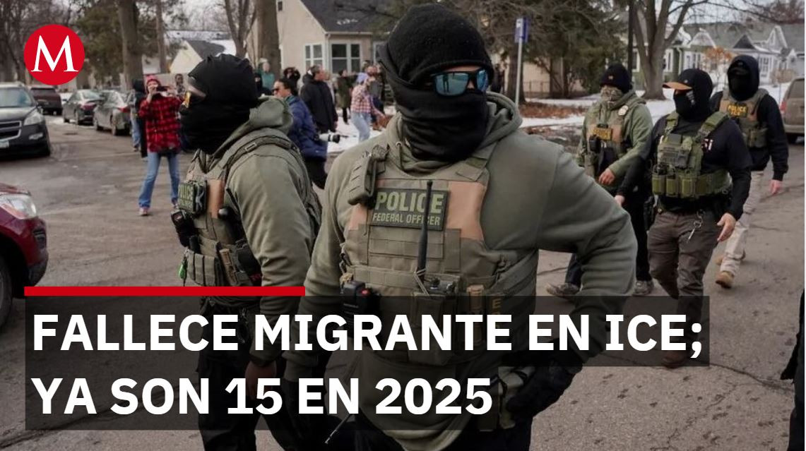 Fallece migrante en ICE; suman 15 en 2025: Eunice Rendón