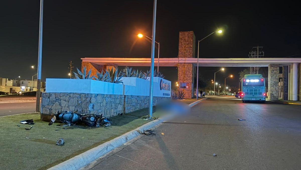 Los hechos ocurrieron frente a la entrada de la colonia Vista Bella. Fernanda Pérez