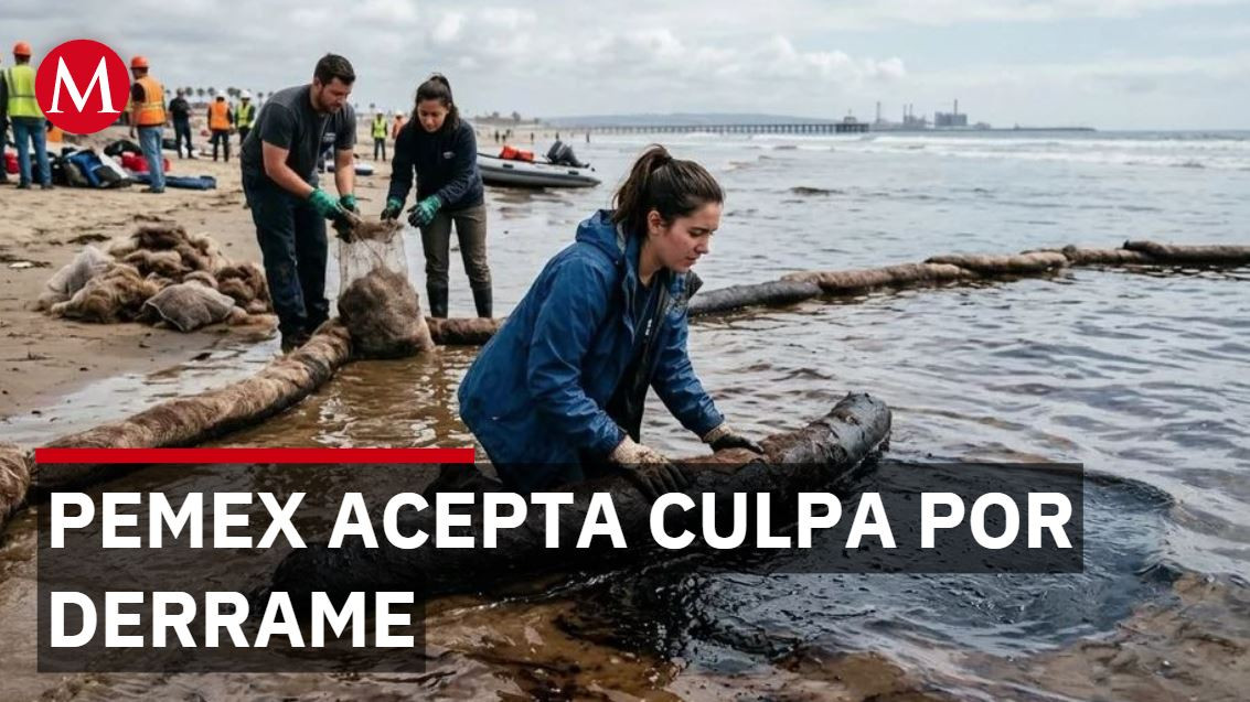 PEMEX reconoce su responsabilidad por el derrame de hidrocarburo