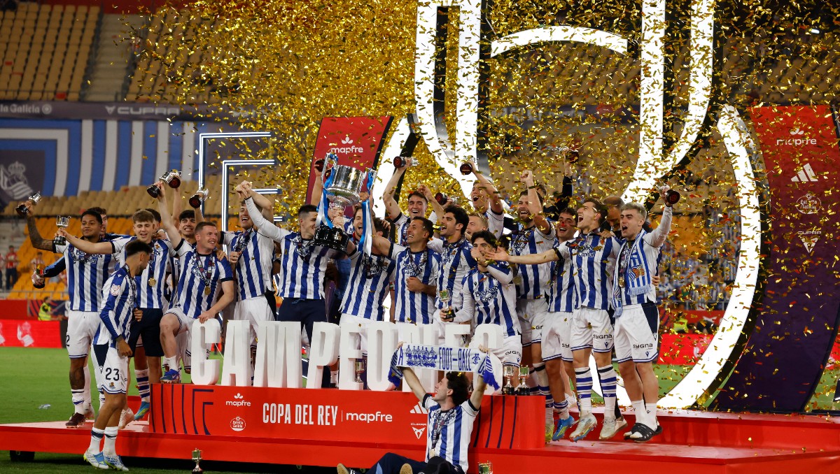 Real Sociedad, campeón de la Copa del Rey (Reuters)