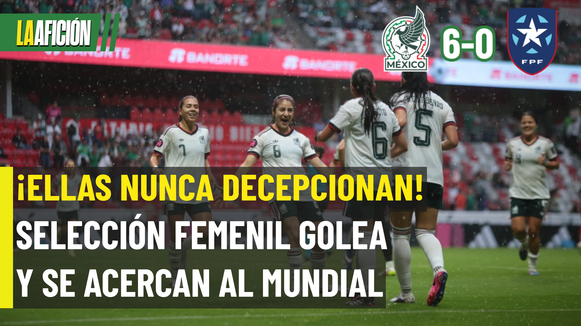 Tri Femenil aplasta a Puerto Rico y apunta a nuevos objetivos