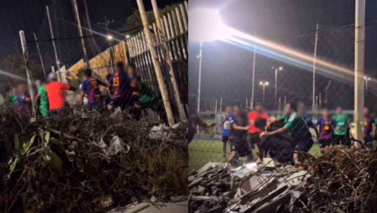 Usuarios criticaron la violencia ocurrida en un encuentro deportivo amateur. Especial