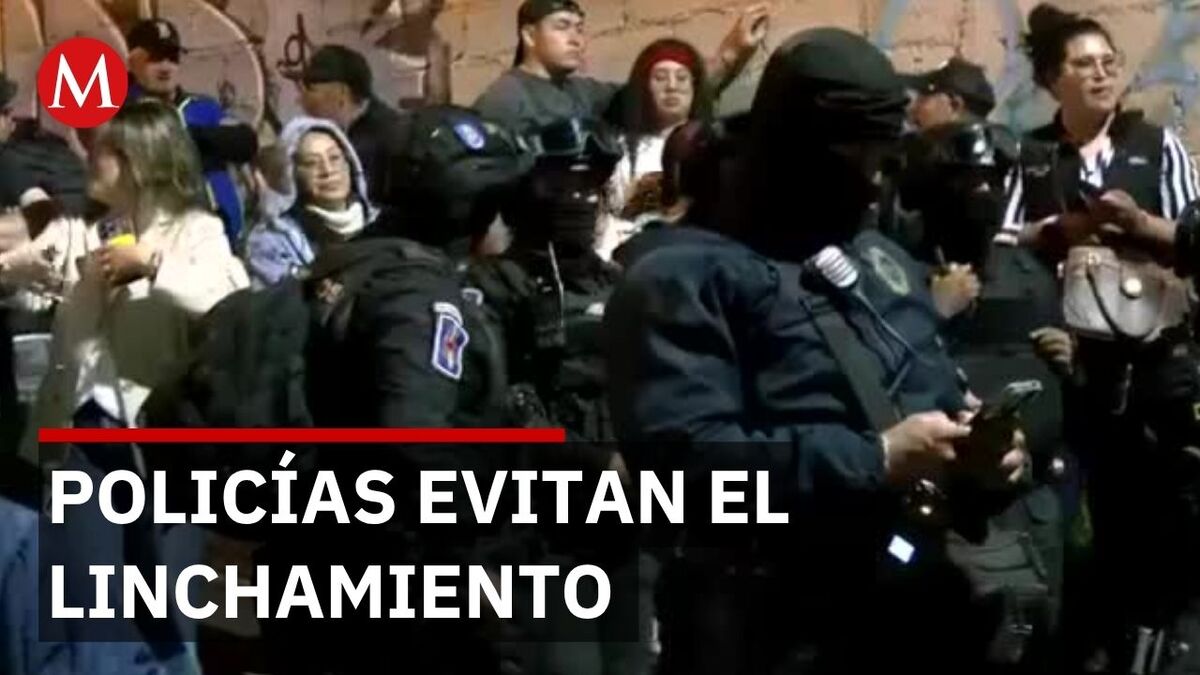 Vecinos en Cuajimalpa intentan linchar a presunto abusador