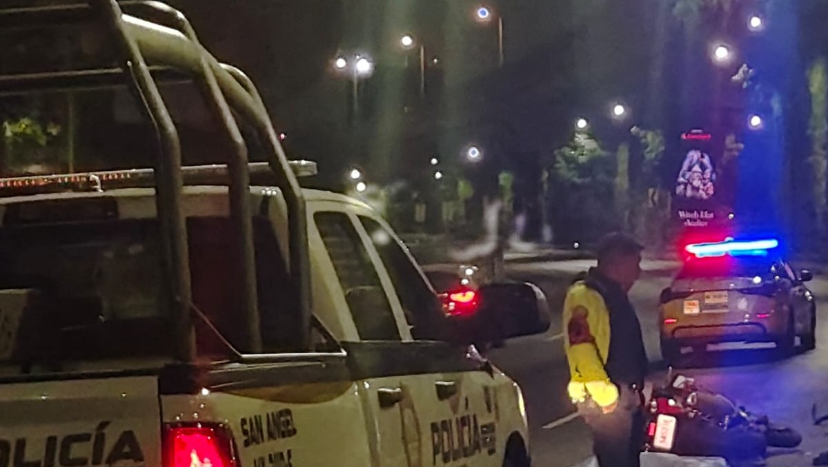 Accidente fatal en San Ángel: motociclista pierde el control y se impacta en Periférico Sur | Enrique Luna