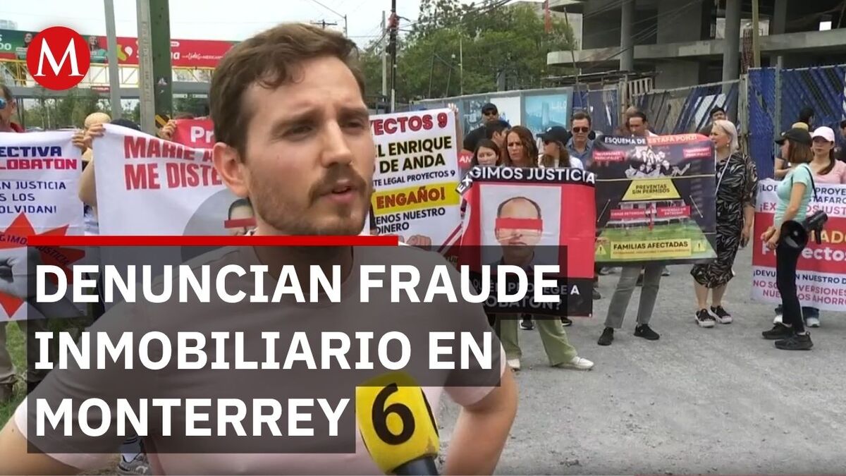 Afectados denuncian fraude millonario por obras abandonadas en Nuevo León