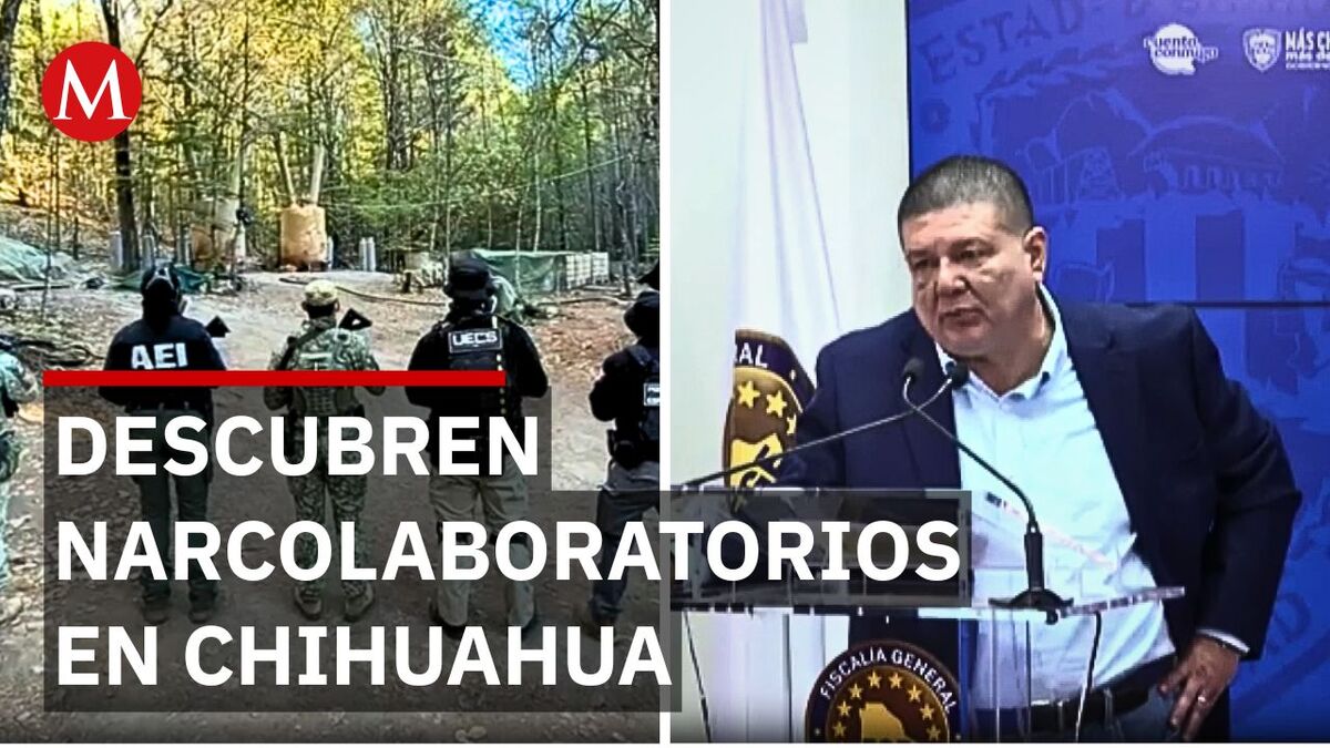 Autoridades descubren narcolaboratorios en la sierra de Chihuahua tras operativo