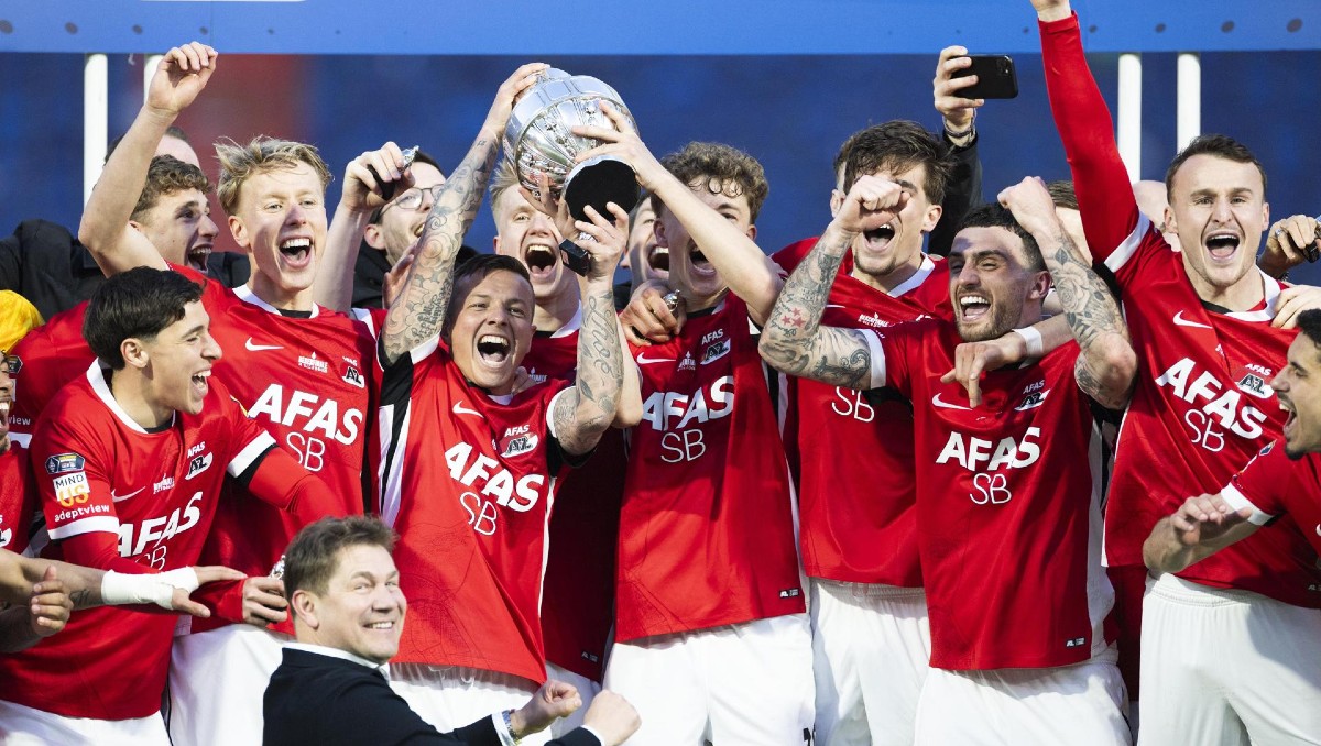 El AZ Alkmaar de Mateo Chávez conquista la Copa de Países Bajos (EFE)