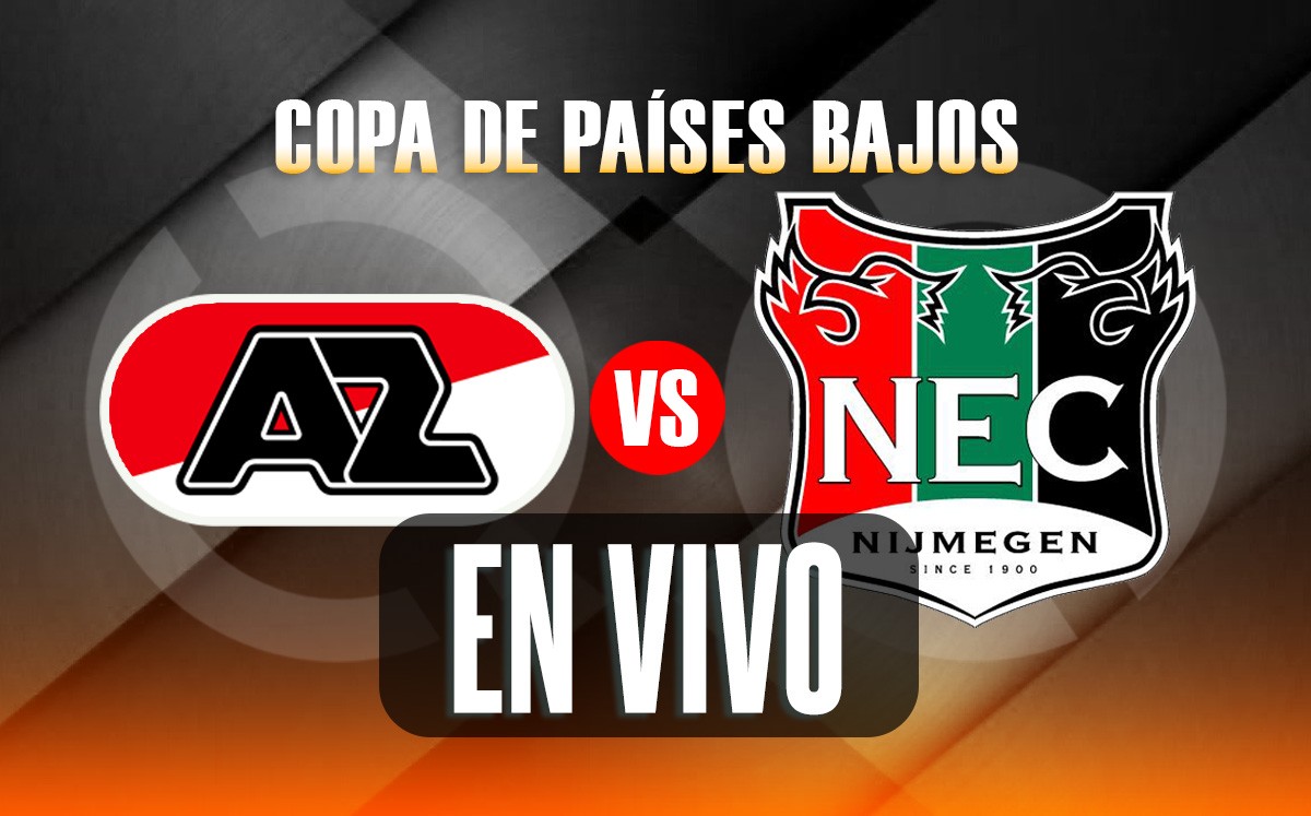 AZ Alkmaar vs NEC Nijmegen EN VIVO. Final de la Copa Holanda 2026 (La Afición)