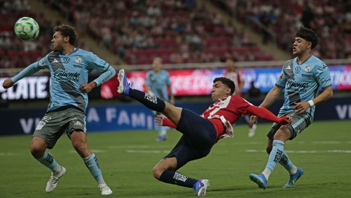 Chivas derrotó a Puebla con marcador 5 a 0  | Cuartoscuro