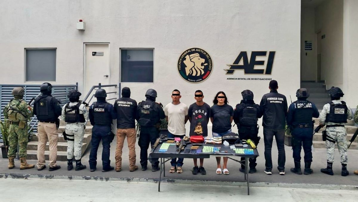 Los detenidos fueron identificados como Martín “N”, Aldo “N”, y Dulce “N” | Especial