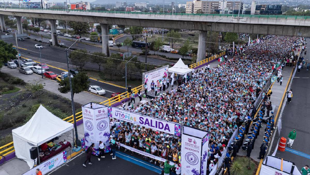 Un elemento de la Policía federal obtuvo el primer lugar en la carrera máster de Utopías. Foto: (Especial)