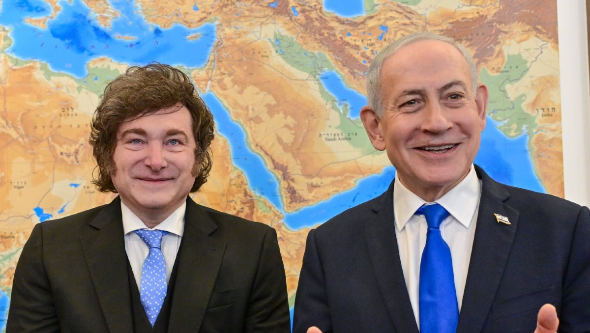 Javier Milei y Benjamín Netanyahu. | Benjamín Netanyahu en X.