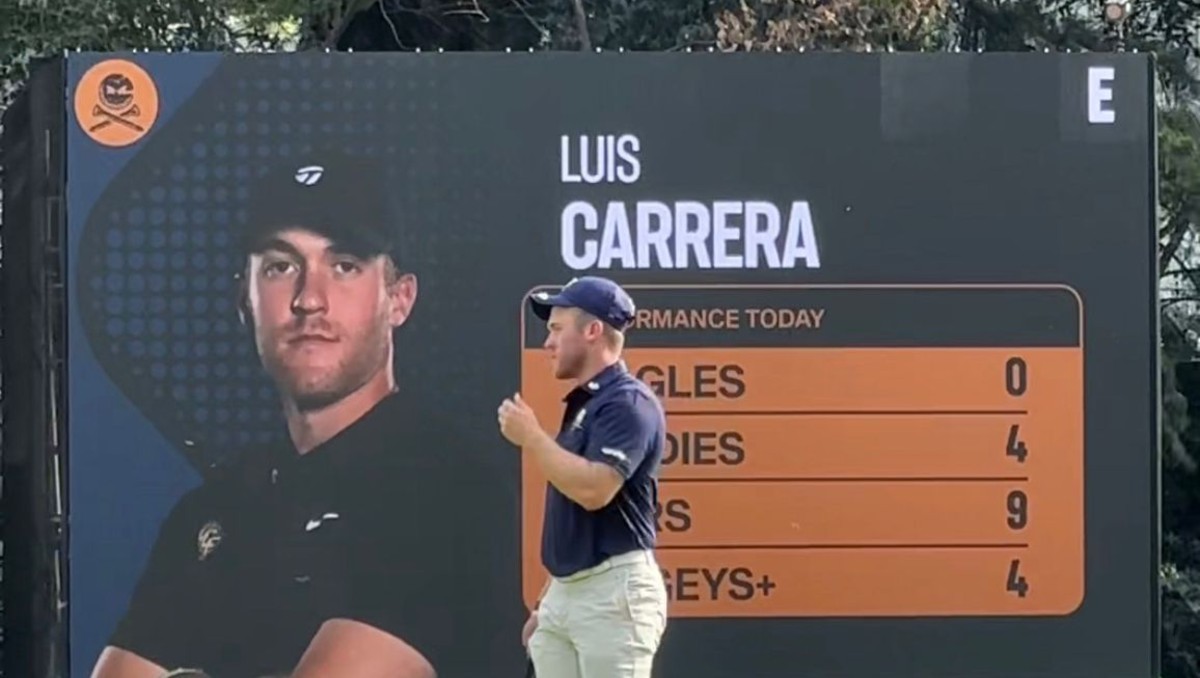 Luis Carreras sustituyó a Bryson DeChambeau en el LIV Golf (Cortesía)
