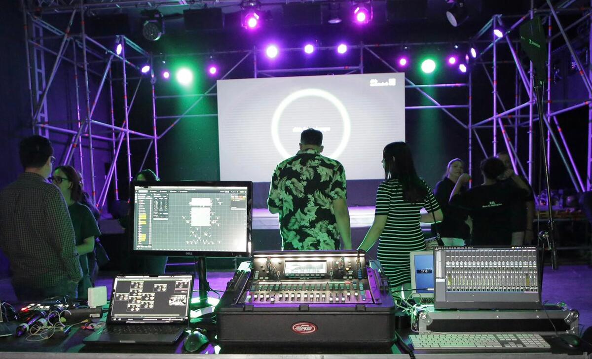 Aspectos de la presentación del nuevo Sistema Inmersivo de Sonido de d&b Soundscape en Central Granada, Miguel Hidalgo. | Foto: Ariel Ojeda