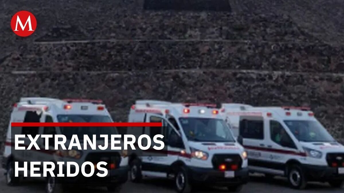 Ataque armado en Teotihuacán afecta a turistas de Colombia, Rusia y Canadá
