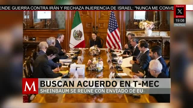 Avanzamos positivamente con EU y Canadá en el T-MEC: Sheinbaum | Pedro Gamboa, 20 de abril de 2026