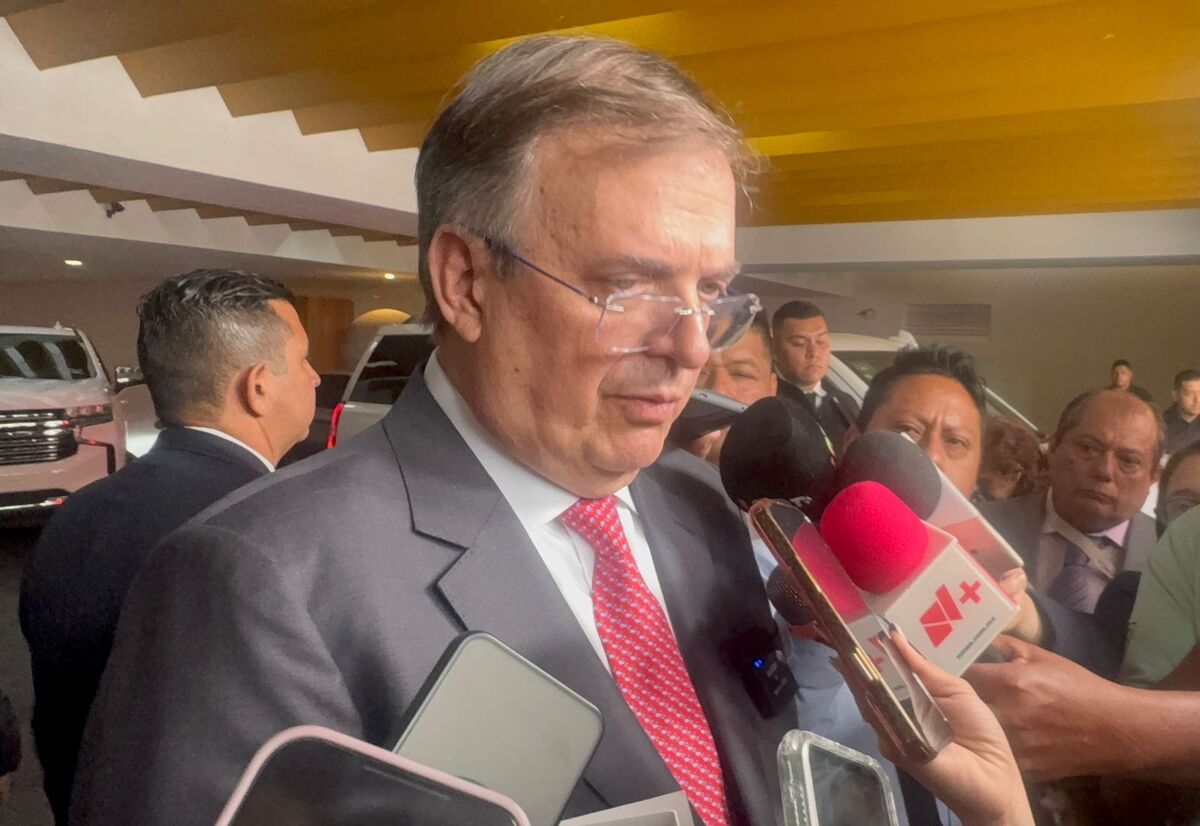 Ebrard indicó que el proceso formal de revisión de T-MEC iniciará la semana del 25 de mayo. | Foto: Giselle Soriano