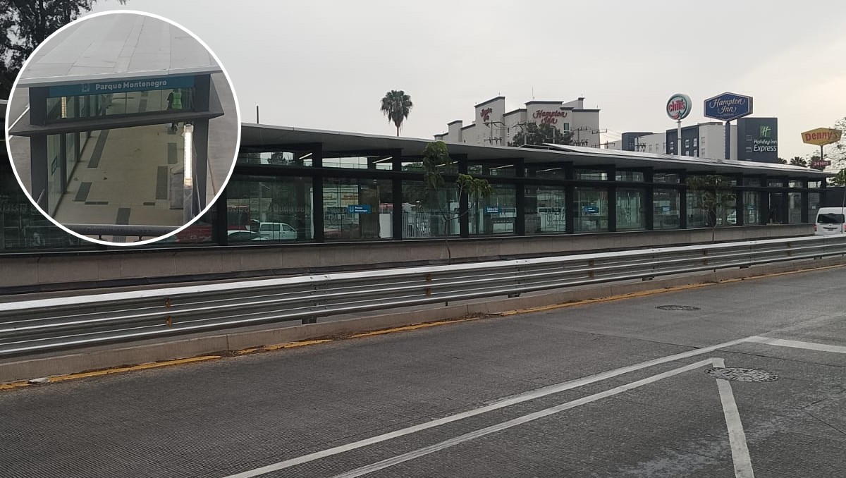 Estación Parque Montenegro de la Línea 5. (Milenio)