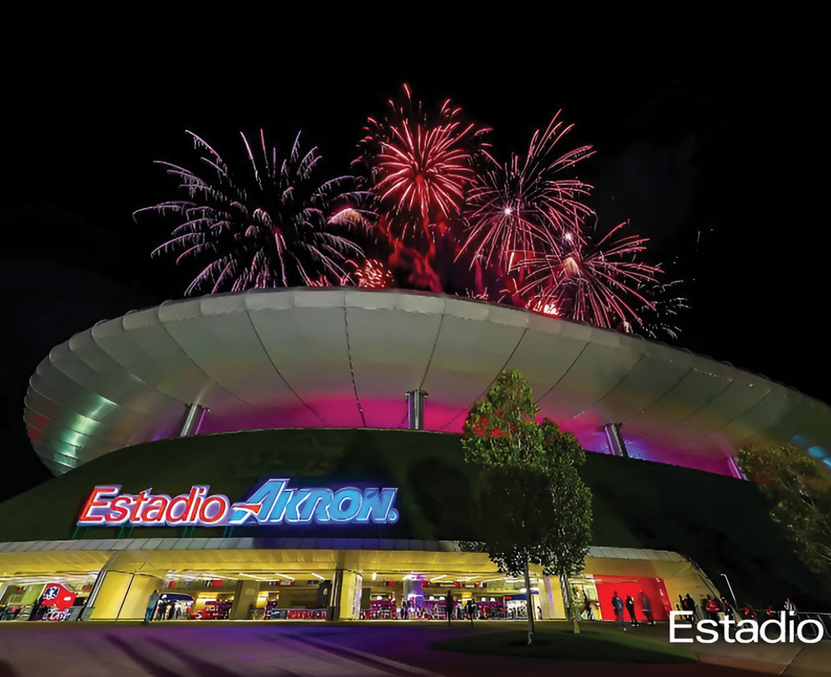 Estadio Guadalajara (Akron) afina los ultimos detalles. WEB.