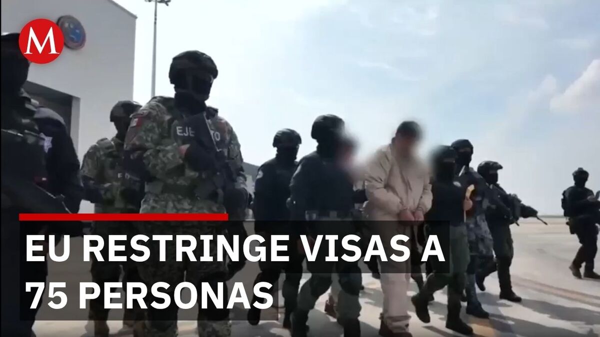 EU impone restricción de visas a 75 personas ligadas al Cártel de Sinaloa