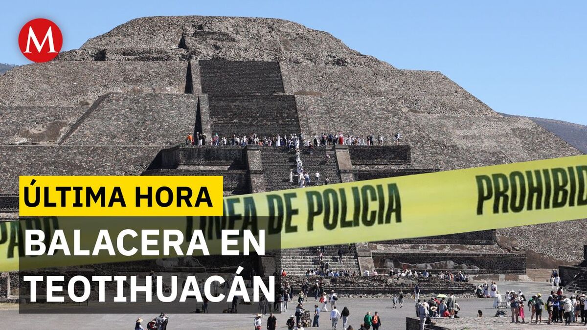 Hombre dispara contra turistas en zona arqueológica de Teotihuacán ; hay muertos