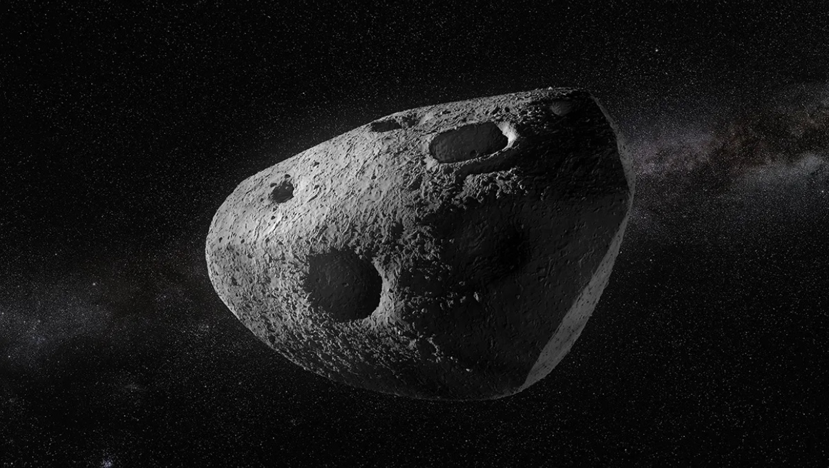 Impresión artística del asteroide (99942) Apophis | Oficina de Ciencias de la ESA
