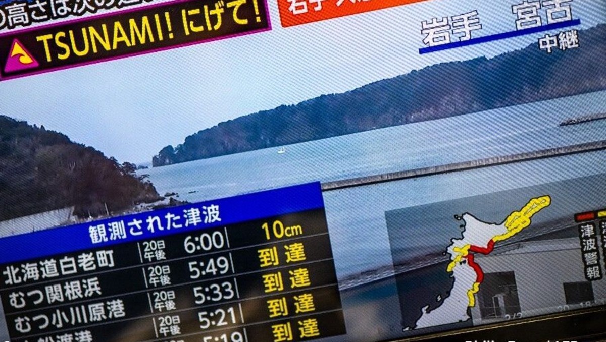 Japón retira alerta de tsunami. | AFP