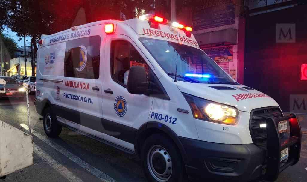 Paramédicos del CRUM confirmaron la muerte del peatón en el sitio