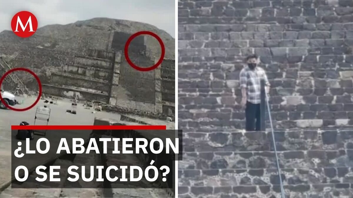 Revelan videos del intercambio de disparos en Teotihuacán con la Guardia Nacional