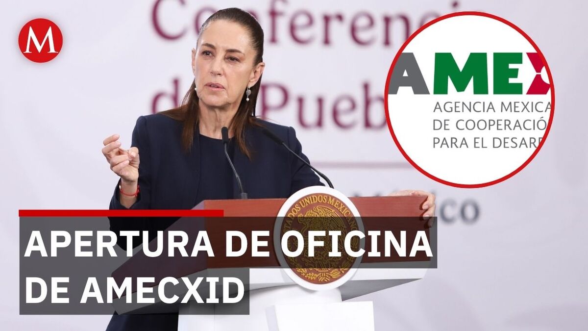 Sheinbaum confirma nueva sede de AMEXCID en Cuba