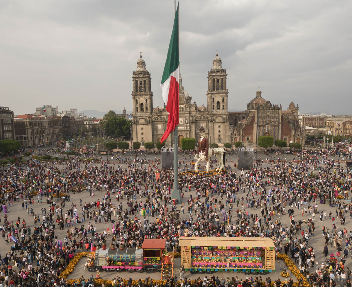 Zócalo de la Ciudad de México. Shutterstock.