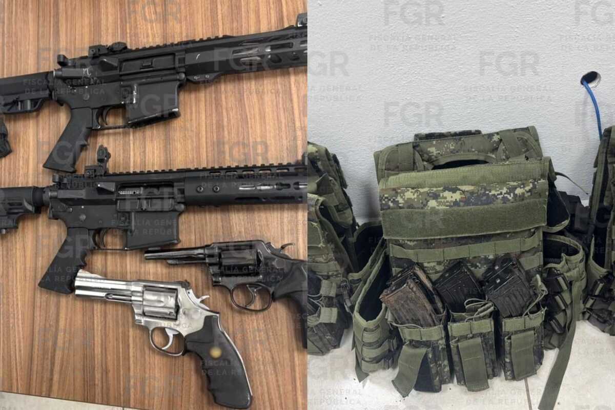 A los imputados les aseguraron varias armas largas.