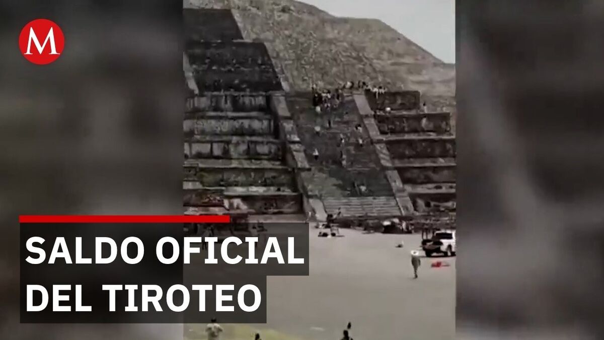 Actualización del ataque en Teotihuacán confirma dos muertos y 13 heridos
