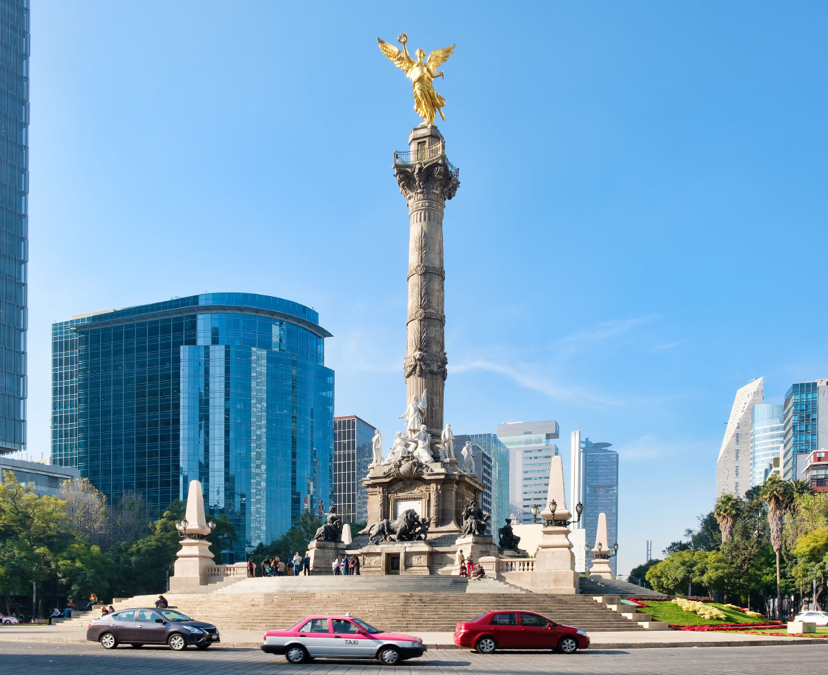 Ángel de la Independencia. Shutterstock
