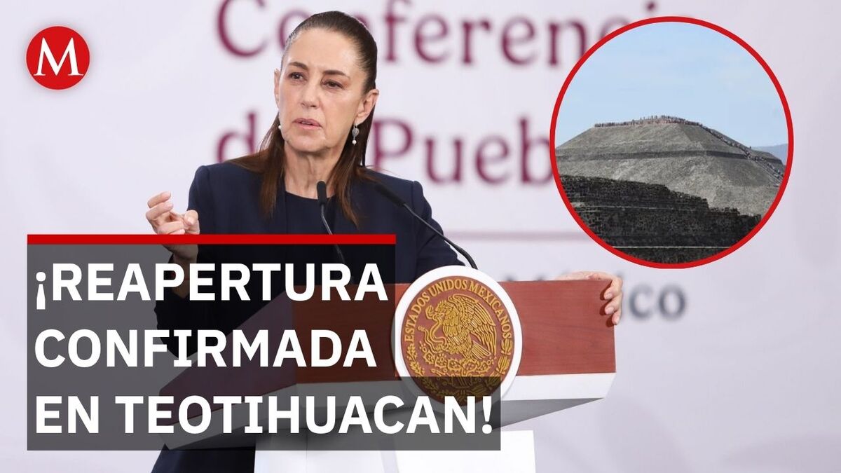 Tras el ataque, Teotihuacán retoma actividades mañana, confirma Sheinbaum