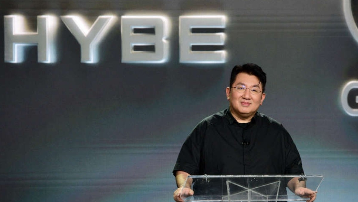Bang Si-Hyuk, el magnate de la agencia Hybe. | AFP