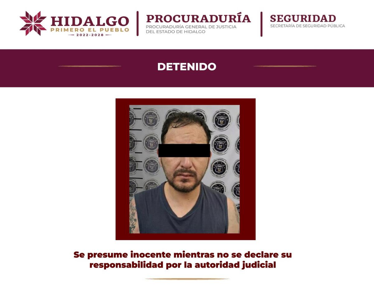 Capturan a presunto generador de violencia