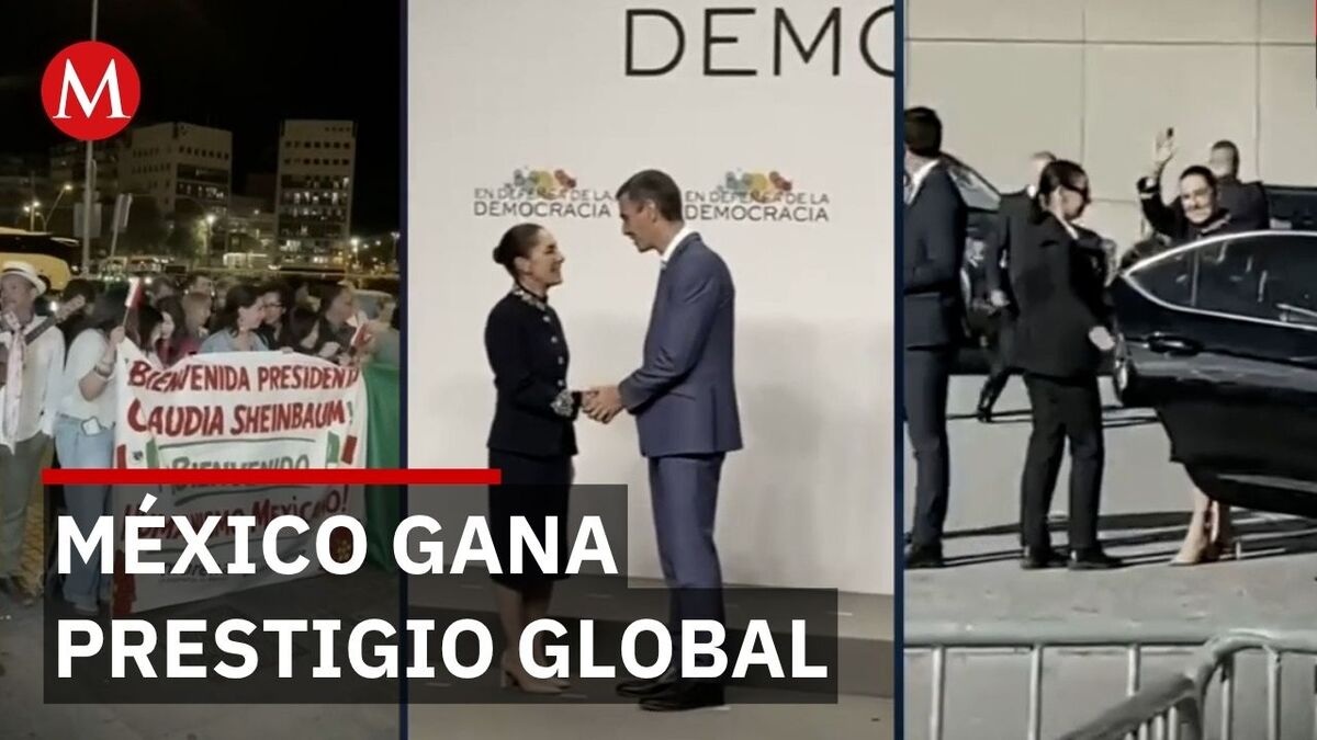 Claudia Sheinbaum destaca gira en España y reconocimiento a México en Barcelona