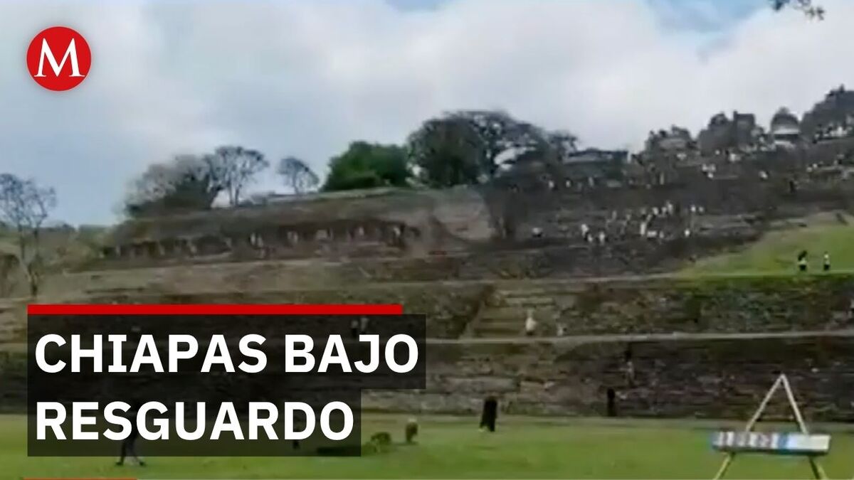 Despliegue de la Guardia Estatal y fuerzas de reacción en zonas turísticas de Chiapas