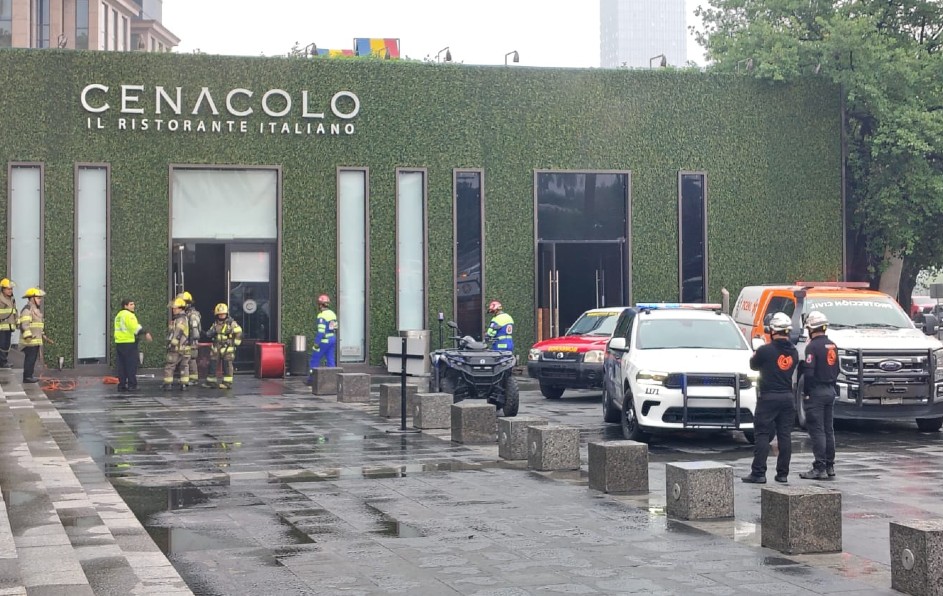 El incendio se dio en el establecimiento "Cenacolo". | Agustín Martínez