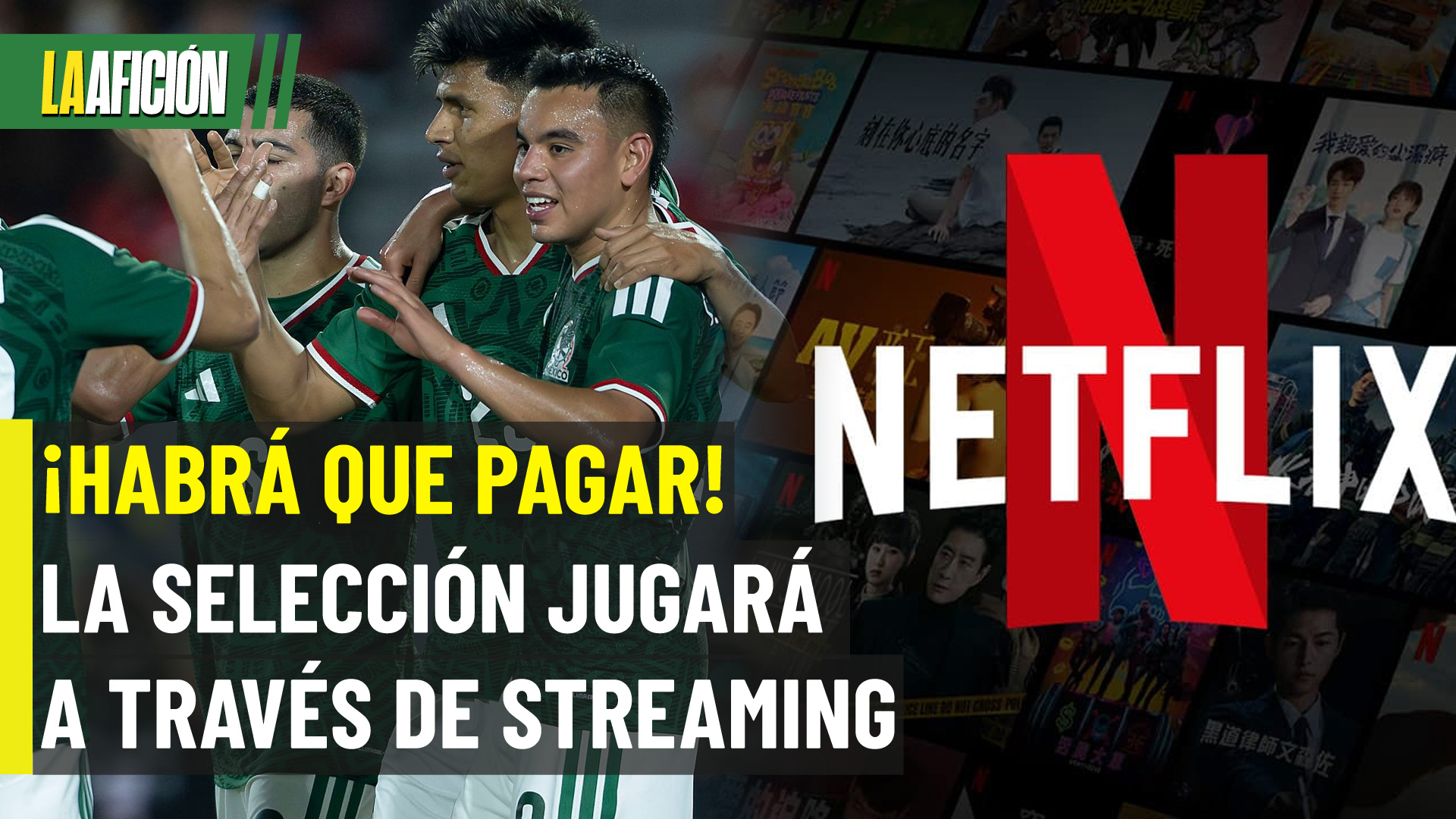 ¡Golpe corporativo! Netflix se queda con los derechos de transmisión la Concacaf