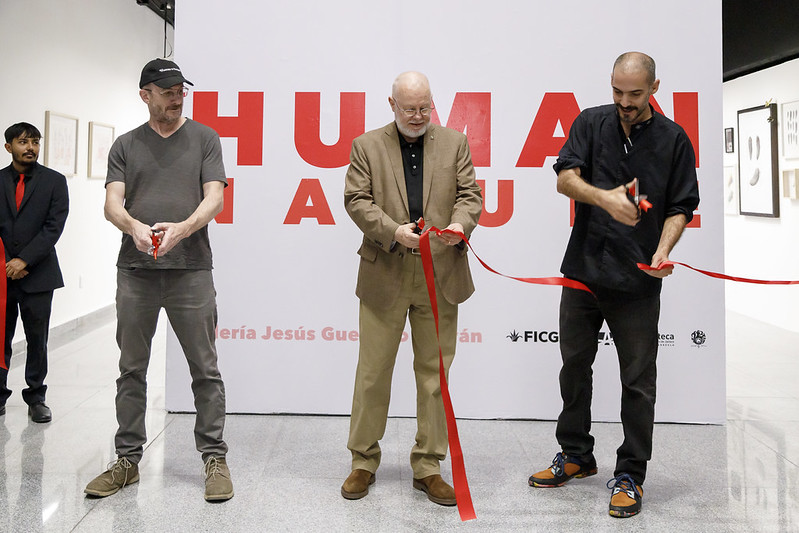 Inauguración de la exposición 'Human Nature'. (Cortesía)