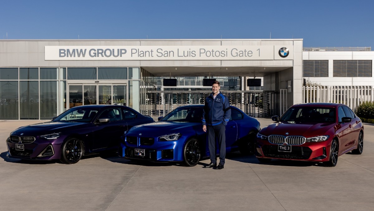 Klaus von Moltke, CEO de la planta de BMW, en San Luis Potosí. | Foto: Especial