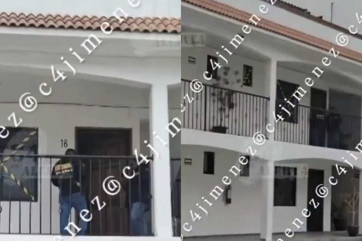 Las autoridades también encontraron una mochila en el Hotel.