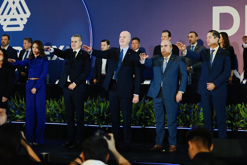 Luis Arturo Beas tomó posesión como presidente de Coparmex Jalisco. (Cortesía)