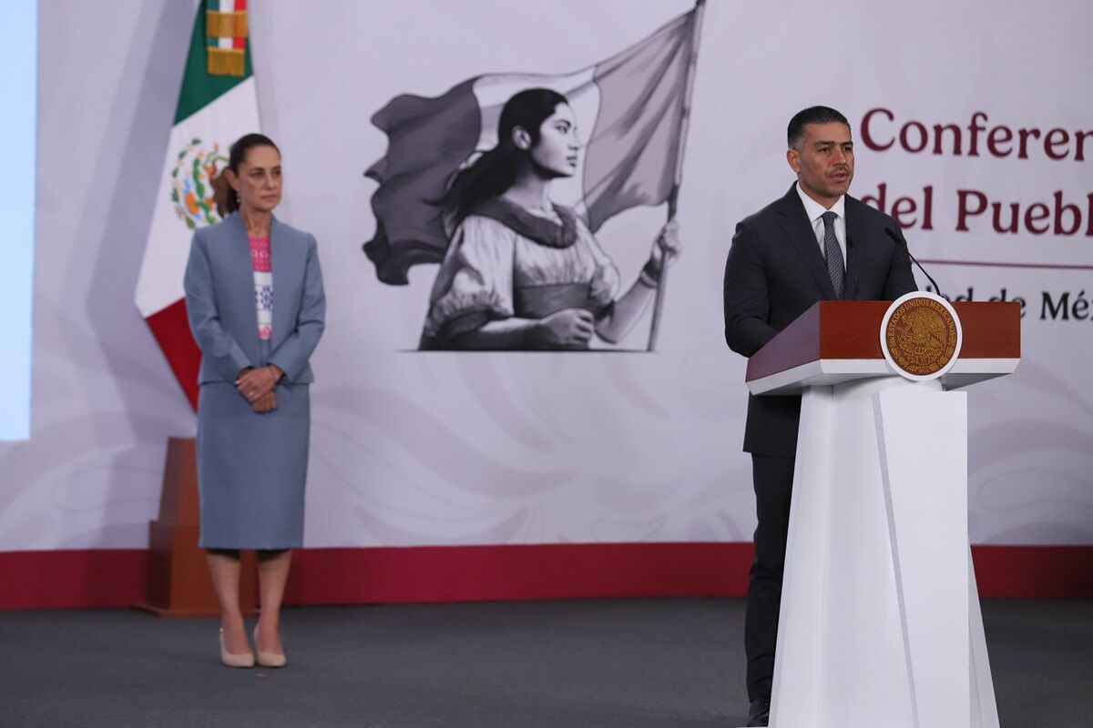 Omar García Harfuch detalla acciones de seguridad de cara al Mundial 2026. Foto: Octavio Hoyos