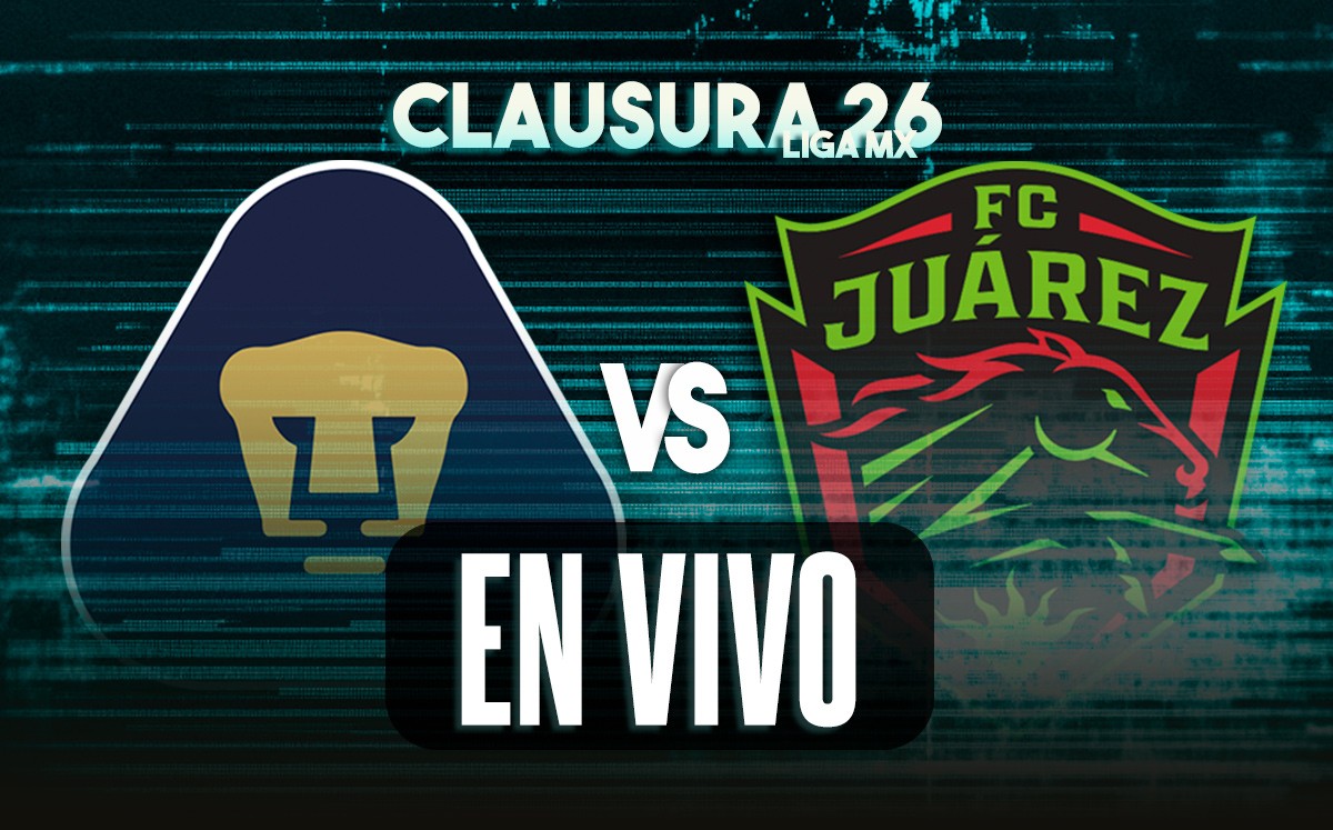 Pumas vs FC Juárez EN VIVO. Partido de la Jornada 16 del Clausura 2026 (La Afición)