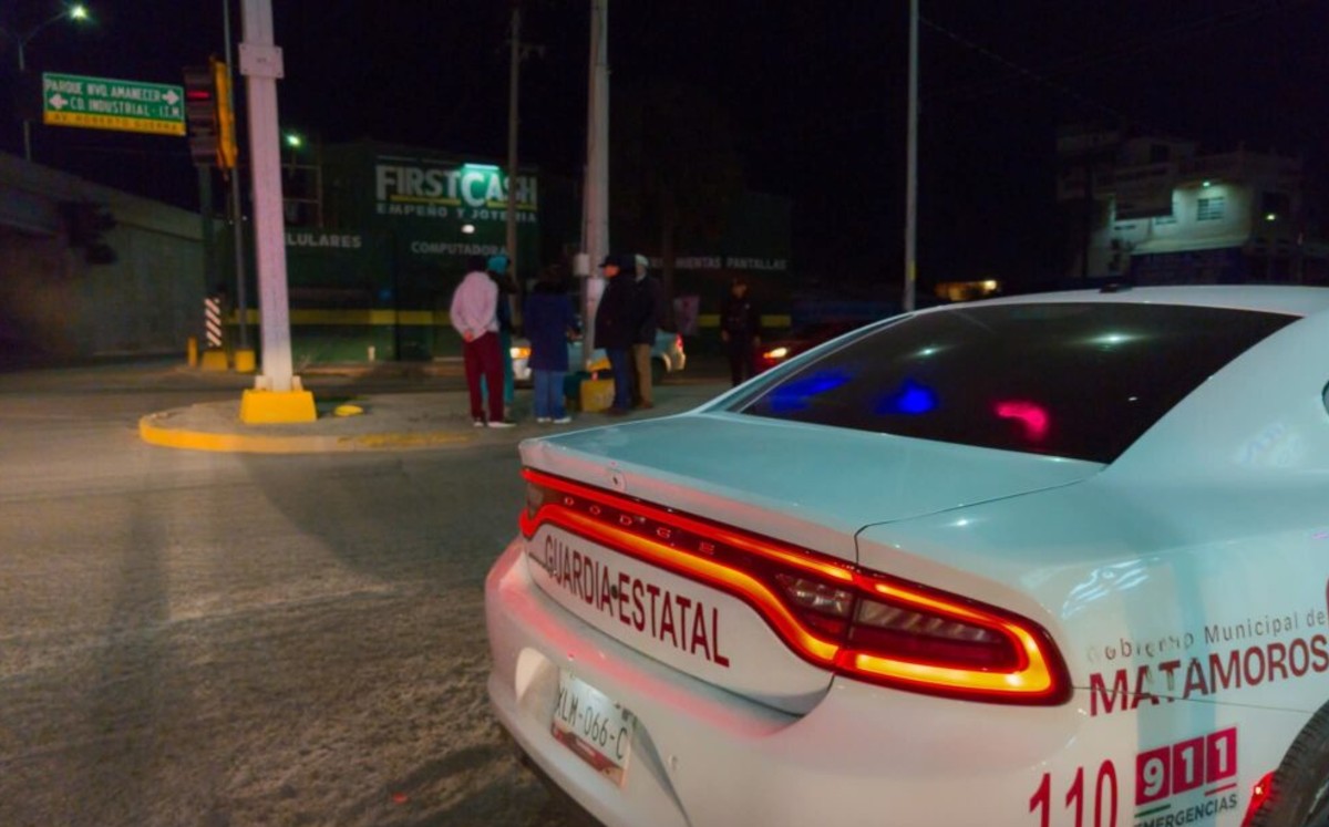 Recorridos para localizar y trasladar a personas sin hogar en Matamoros.