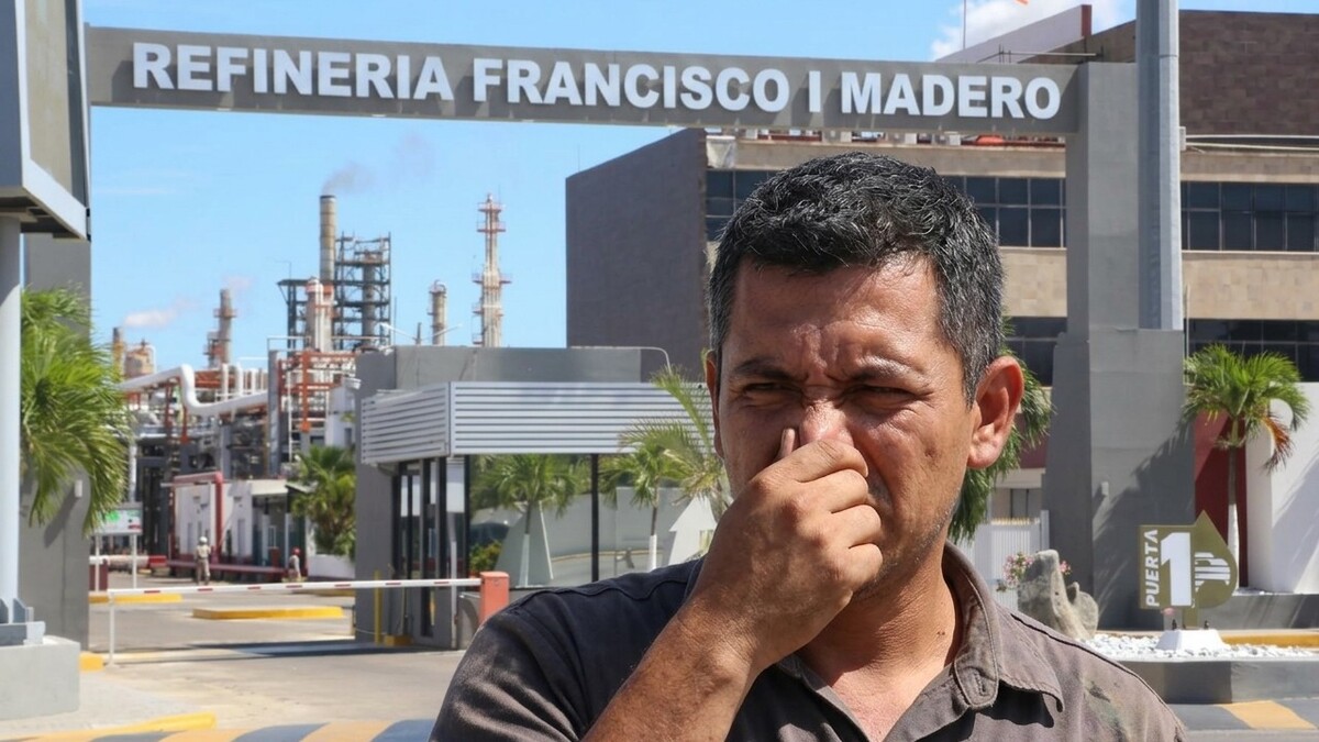 Reportan fuertes emanaciones cerca de la refinería en Ciudad Madero